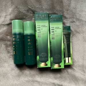 Milani Green Goddess Cannabis Skincare Bundle of 5